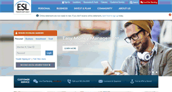 Desktop Screenshot of esl.org