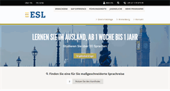 Desktop Screenshot of esl.de