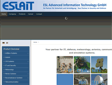 Tablet Screenshot of esl.at