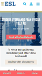 Mobile Screenshot of esl.se
