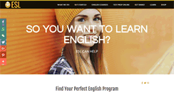 Desktop Screenshot of esl.com