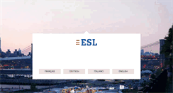 Desktop Screenshot of esl.ch